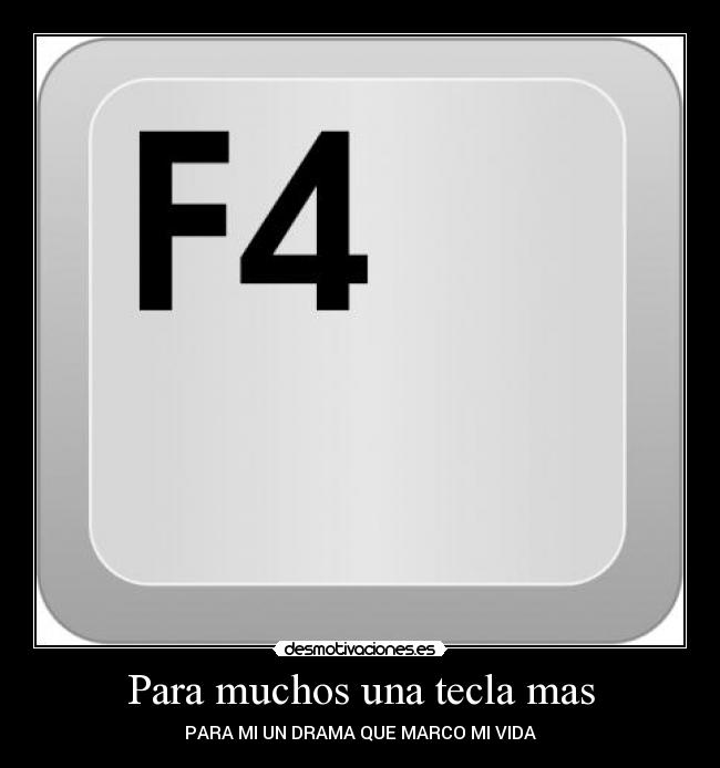 Para muchos una tecla mas - PARA MI UN DRAMA QUE MARCO MI VIDA