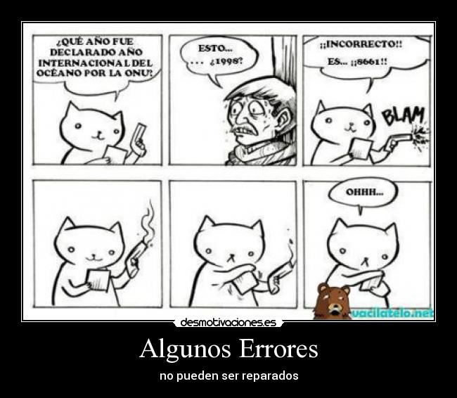 Algunos Errores - 