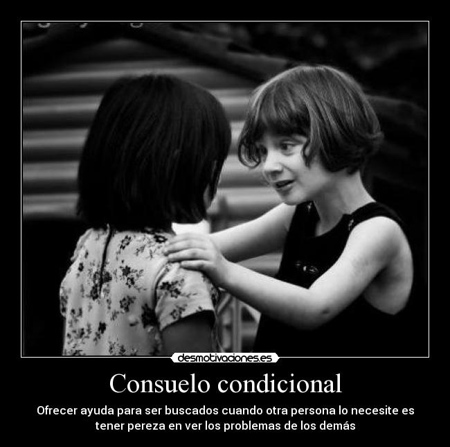 Consuelo condicional - 