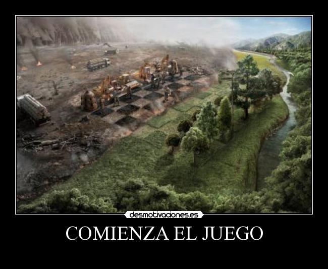 carteles contaminacion juego tierra ser humano destruccion desmotivaciones