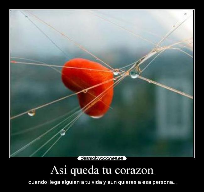 Asi queda tu corazon -