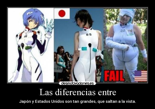 Las diferencias entre -