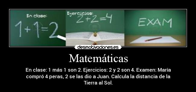 Matemáticas -