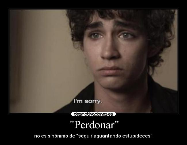 Perdonar -