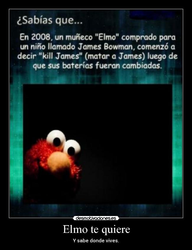 Elmo te quiere - 