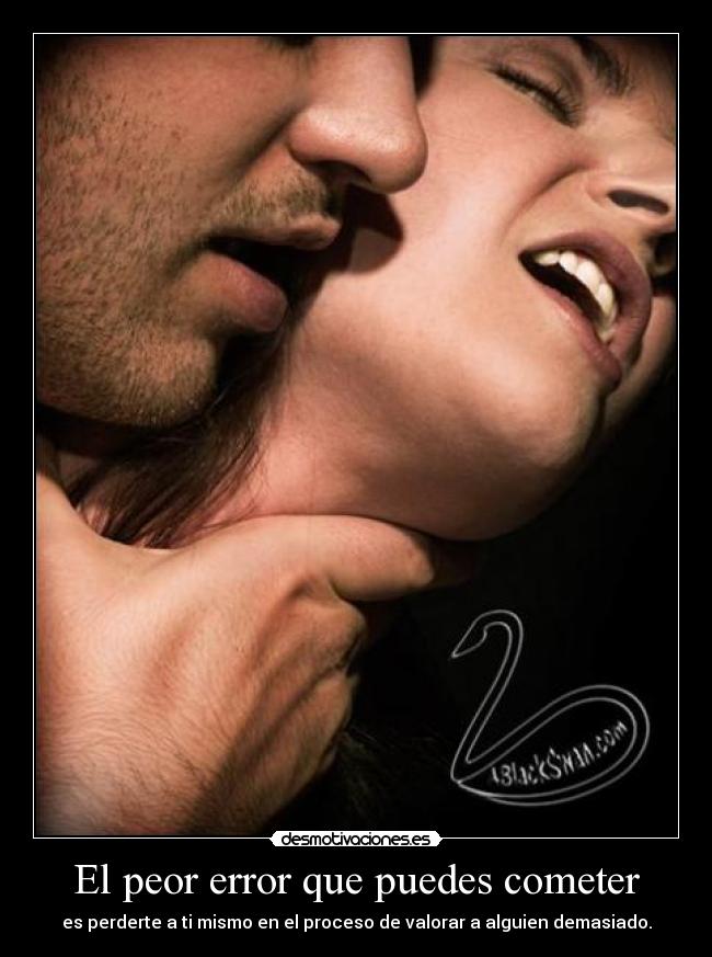 El peor error que puedes cometer -
