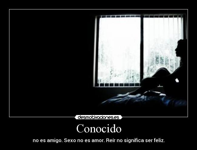 Conocido -