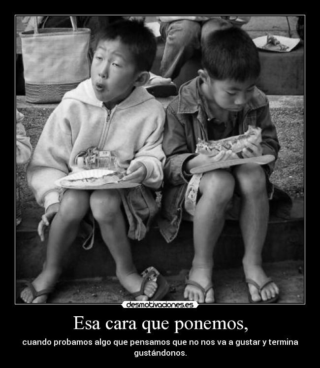 Esa cara que ponemos, - 