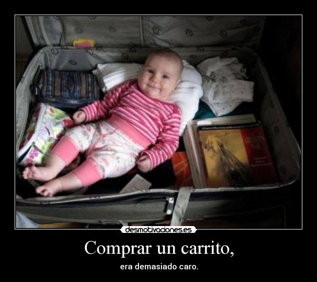 Comprar un carrito, - 