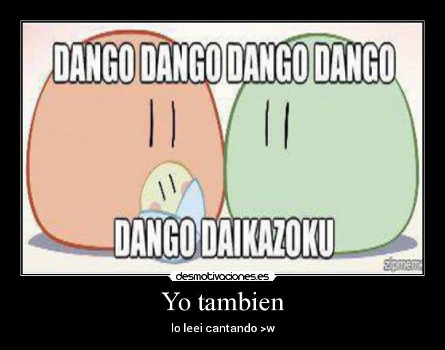 Yo tambien -