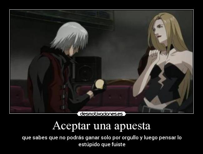 Aceptar una apuesta - 