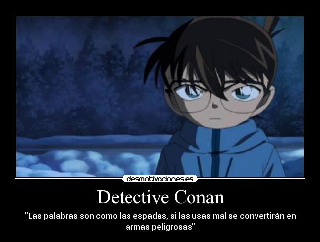 carteles detective conan pelicula cuarto hora silencio desmotivaciones