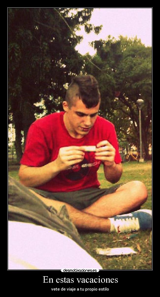 En estas vacaciones - vete de viaje a tu propio estilo