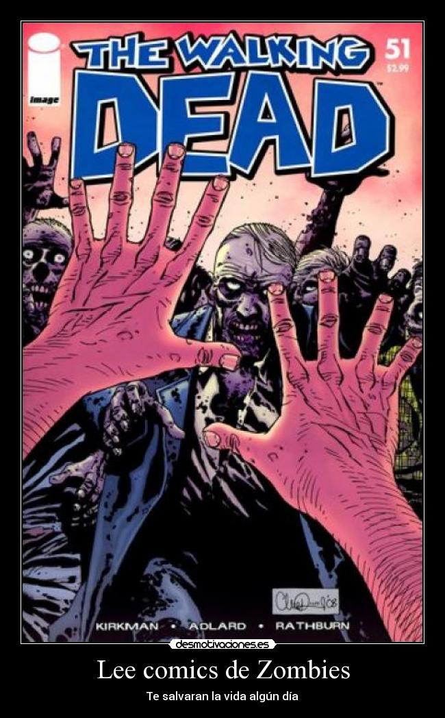Lee comics de Zombies - Te salvaran la vida algún día