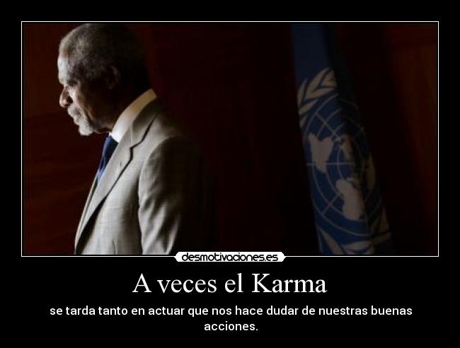 A veces el Karma - 