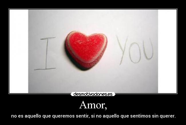 Amor, -