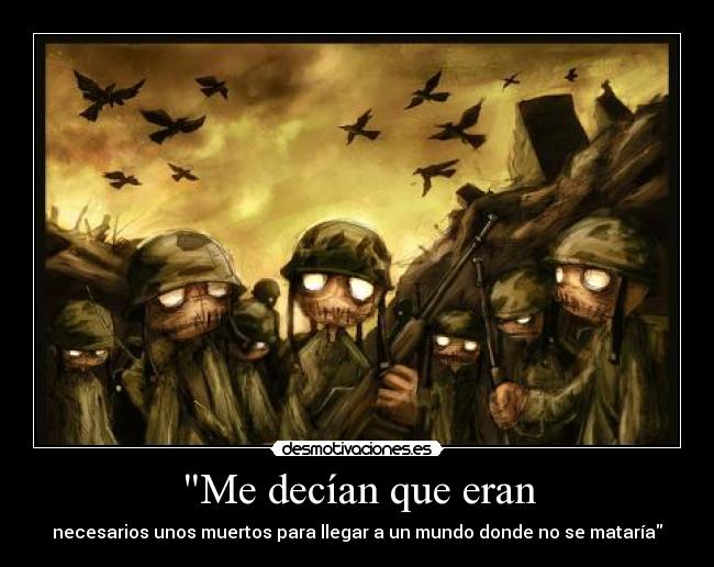 Me decían que eran - 