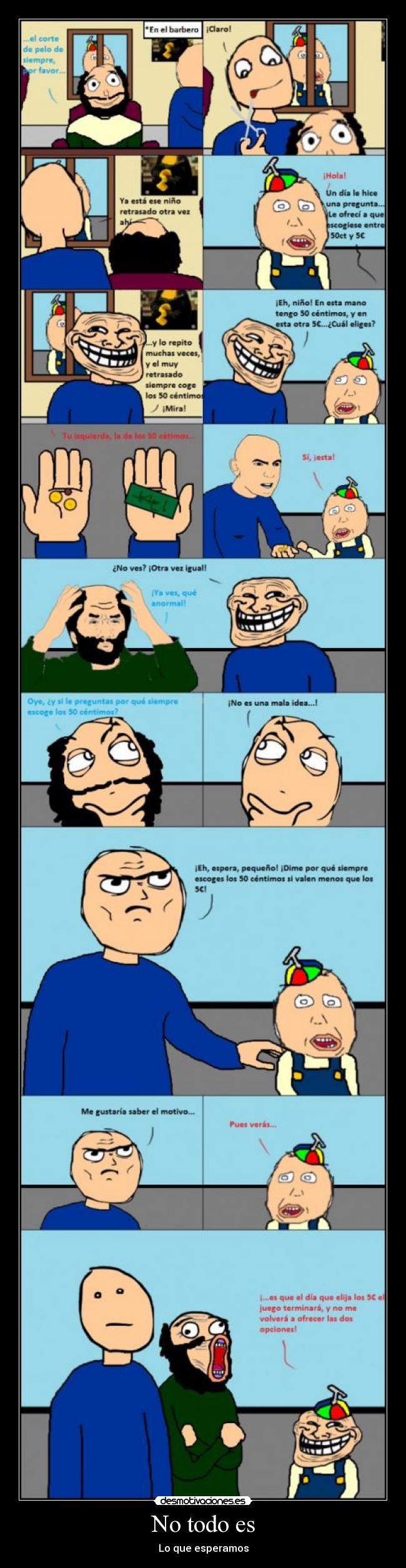 No todo es - Lo que esperamos