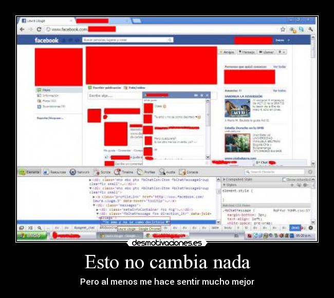 Esto no cambia nada - Pero al menos me hace sentir mucho mejor