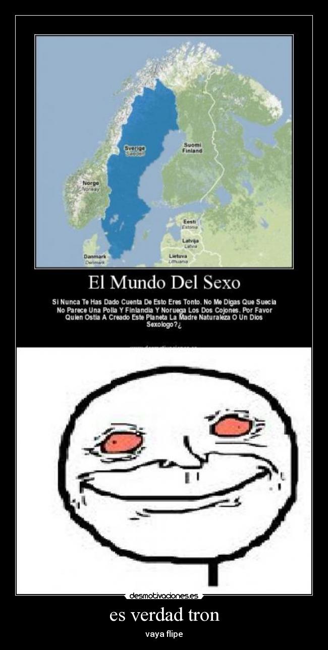 es verdad tron - vaya flipe