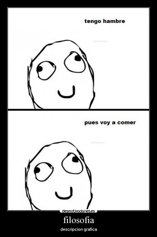filosofia - descripcion grafica