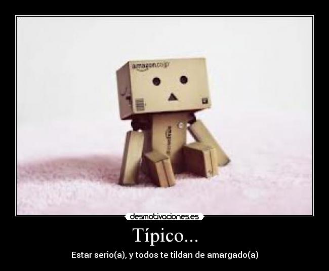 Típico... -