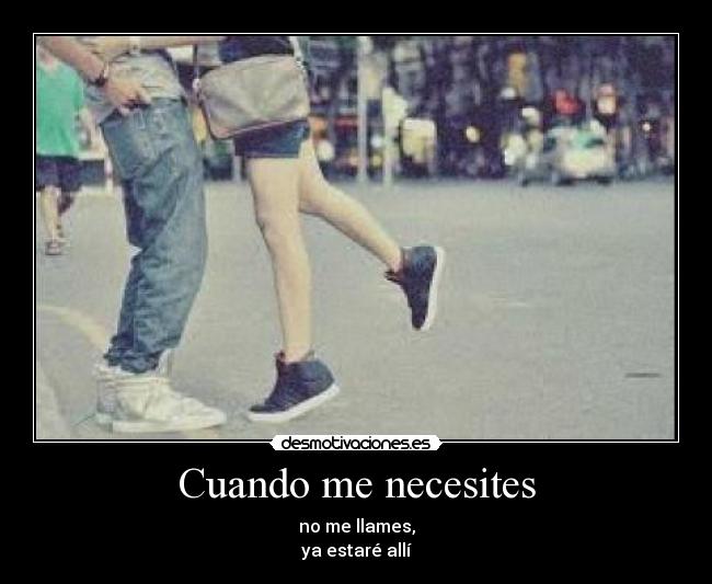 Cuando me necesites - 