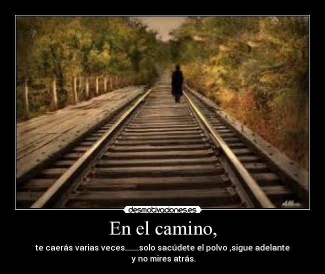 carteles camino desmotivaciones