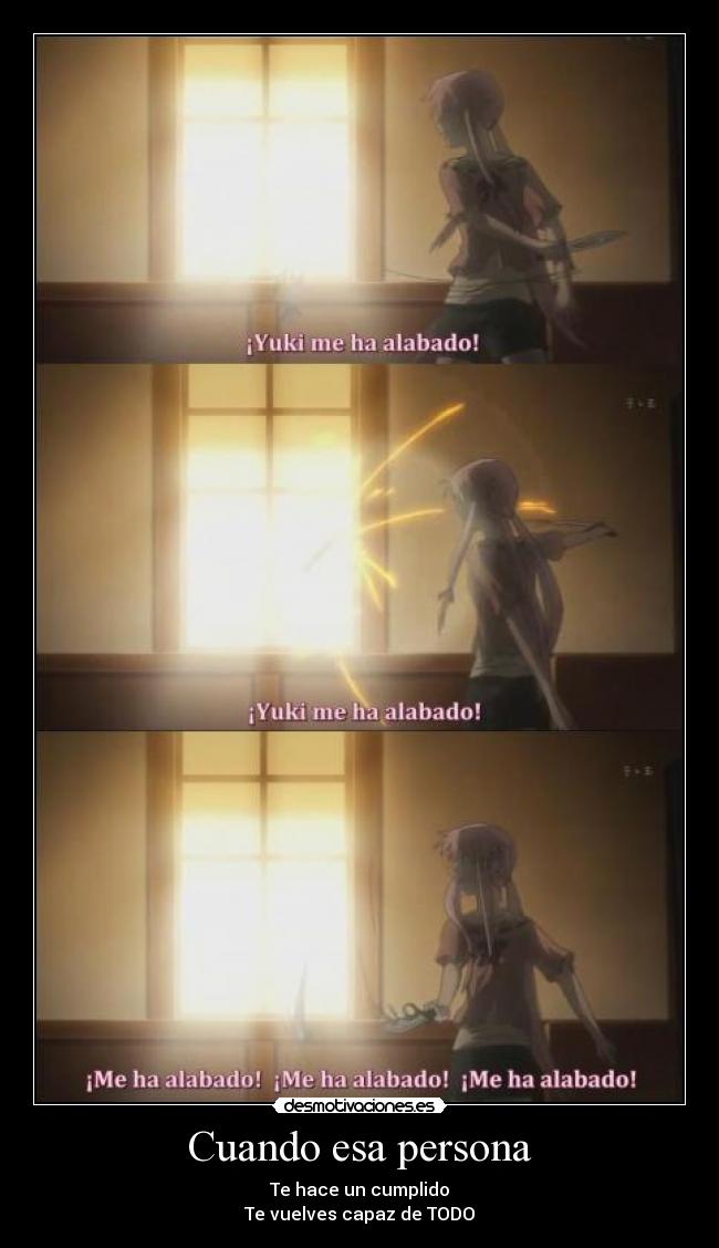 Cuando esa persona -