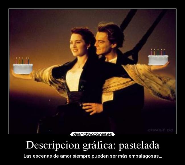 Descripcion gráfica: pastelada -