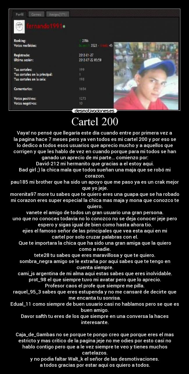 Cartel 200 -