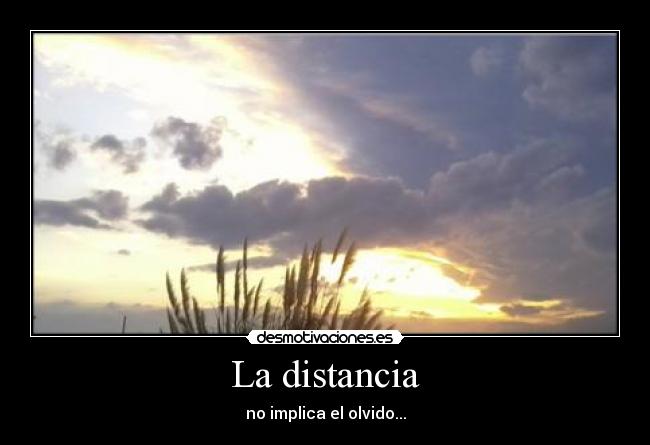 La distancia - 