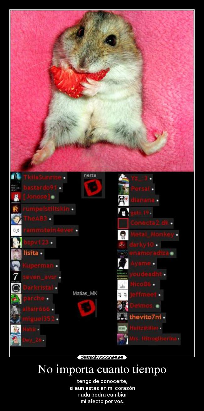 No importa cuanto tiempo - 