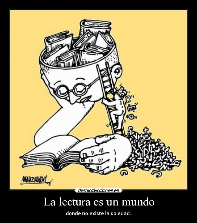 La lectura es un mundo -