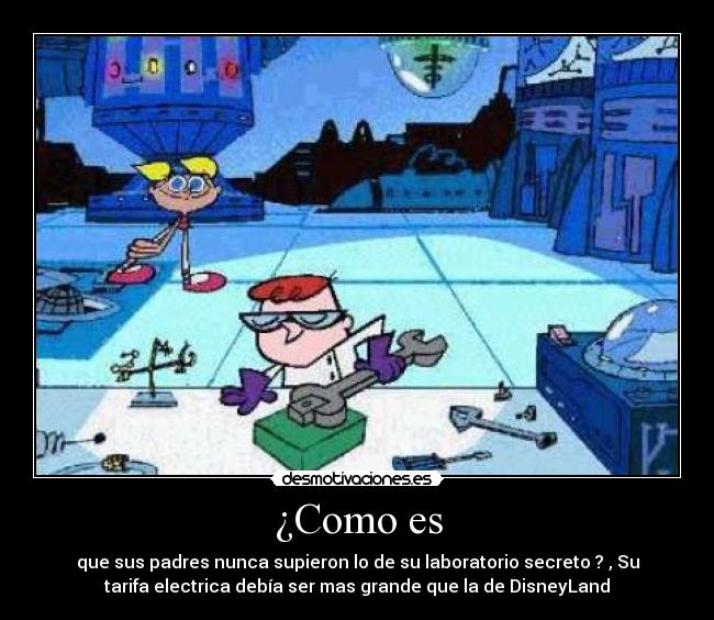 carteles dexter laboratorio clanhorde desmotivaciones