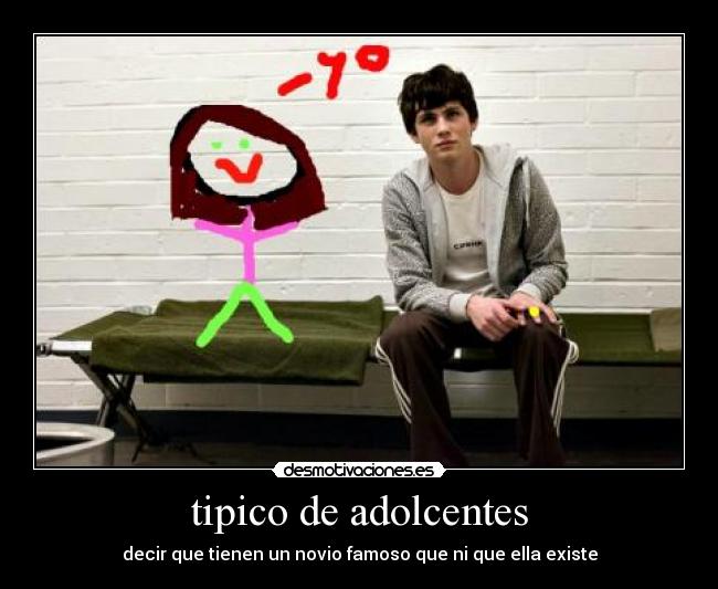 tipico de adolcentes -