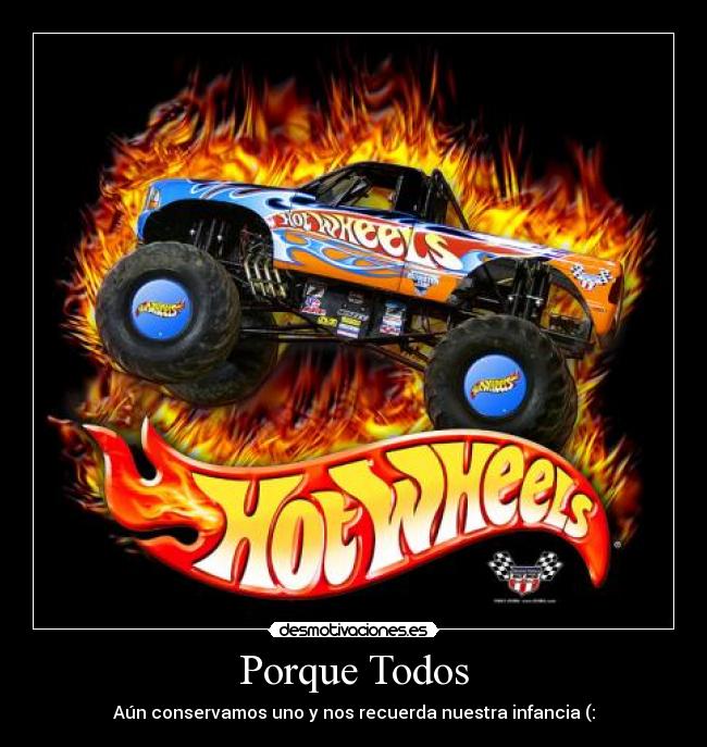 carteles hot wheels desmotivaciones