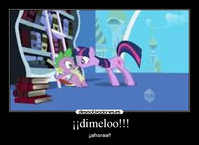 carteles dimelo desmotivaciones