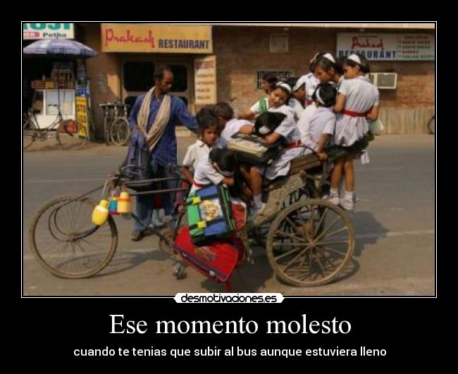 Ese momento molesto - 