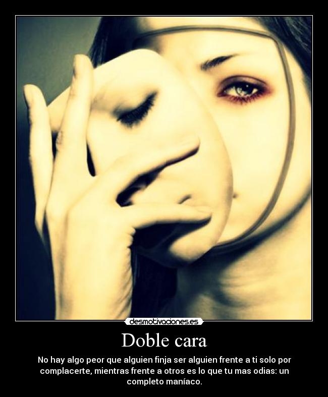 Doble cara - 