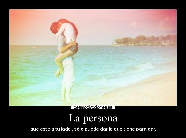 La persona -