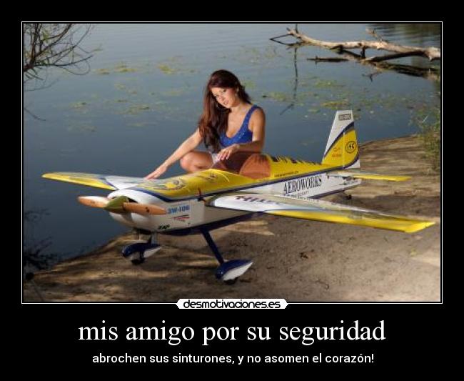 mis amigo por su seguridad - abrochen sus sinturones, y no asomen el corazón!