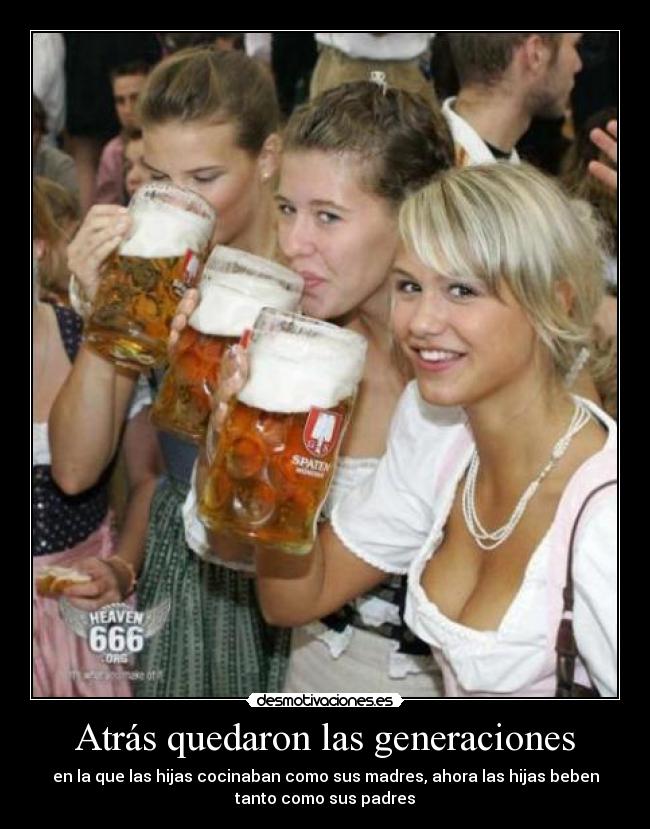 Atrás quedaron las generaciones -