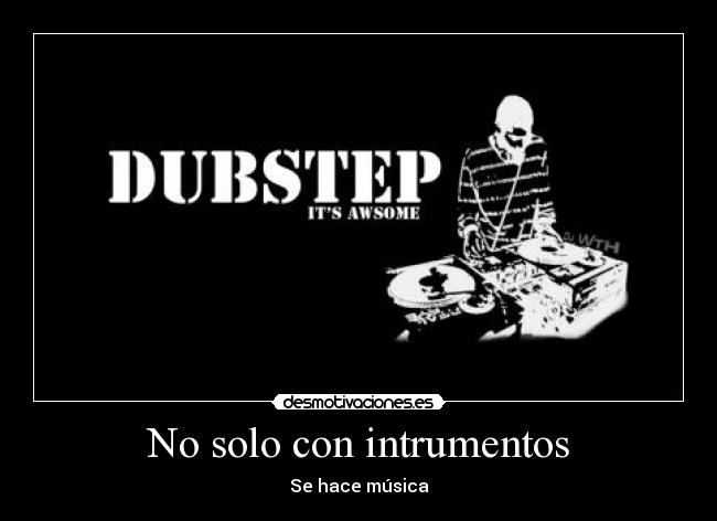 No solo con intrumentos - Se hace música