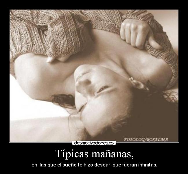 carteles mujer durmiendo desmotivaciones