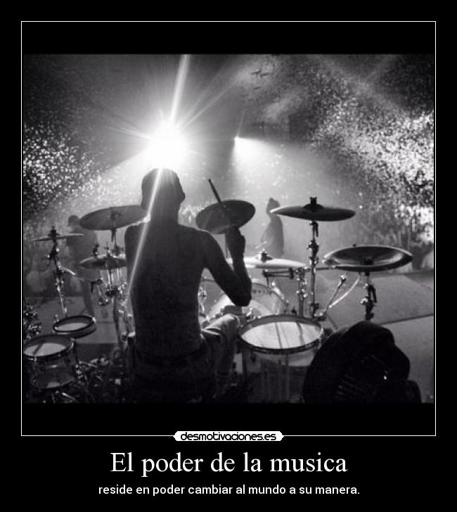 El poder de la musica -