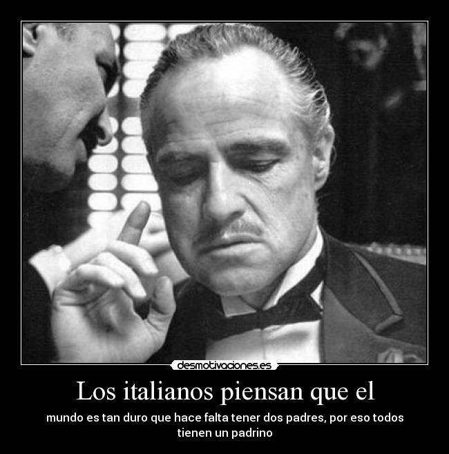 Los italianos piensan que el -