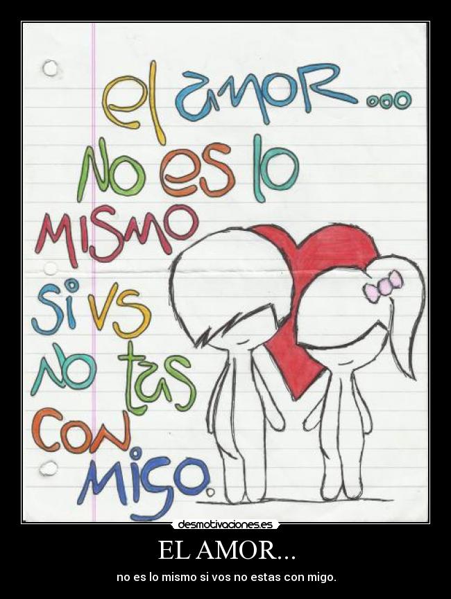 EL AMOR... -