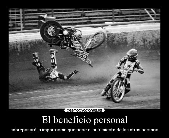El beneficio personal - 