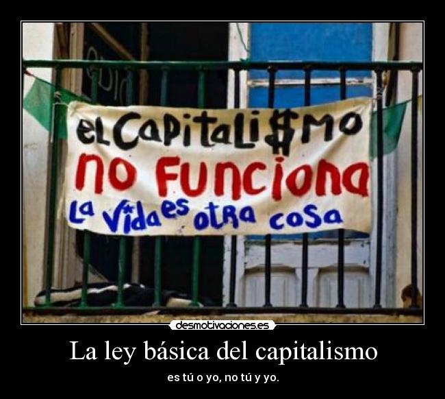 La ley básica del capitalismo -